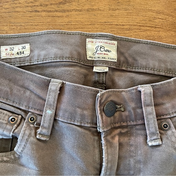 J Crew 484 Garment Dyed 5 Pocket Pant 32 x 30 - Picture 6 of 10